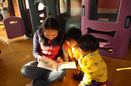 北京的小攝影愛好者走進太陽村