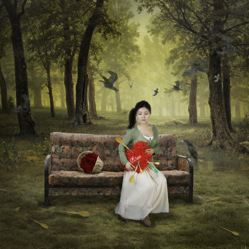 觀念攝影 張芳 《惑》