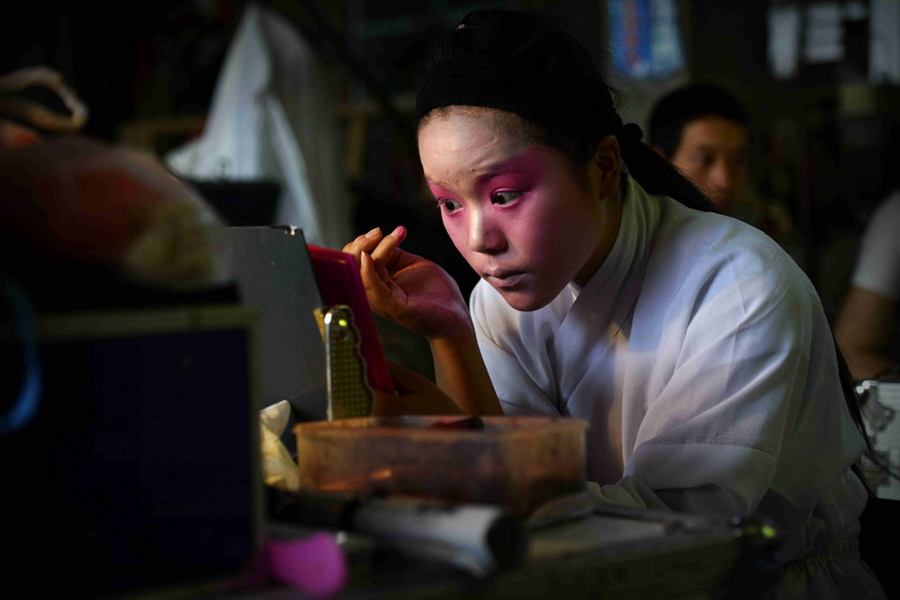 《婺劇下鄉人》組照 鐘華攝影作品