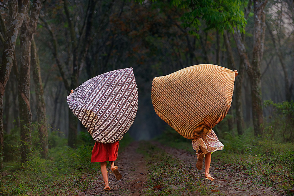 鏡頭印尼，悠閑鄉村 吳波攝影作品