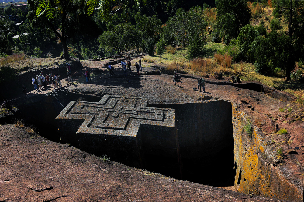 非洲奇跡：巖石教堂（走進埃塞俄比亞）--張艷攝影