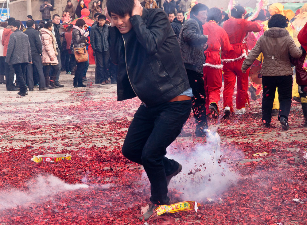 《北京胡同》吳強作品