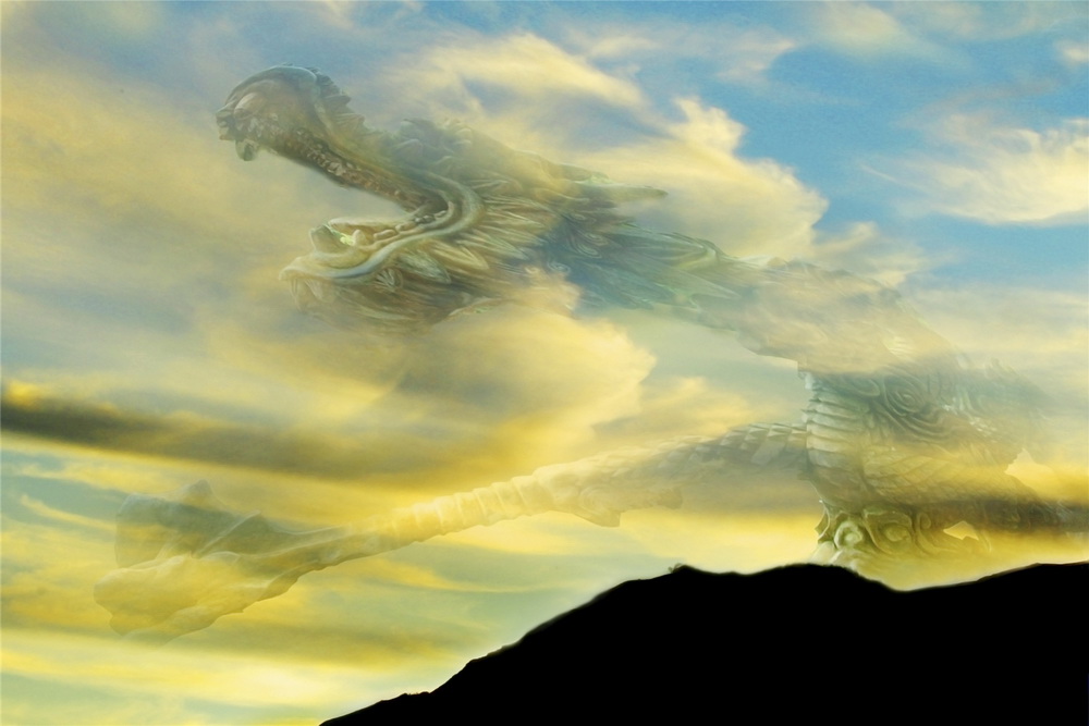 張艷多重曝光攝影作品