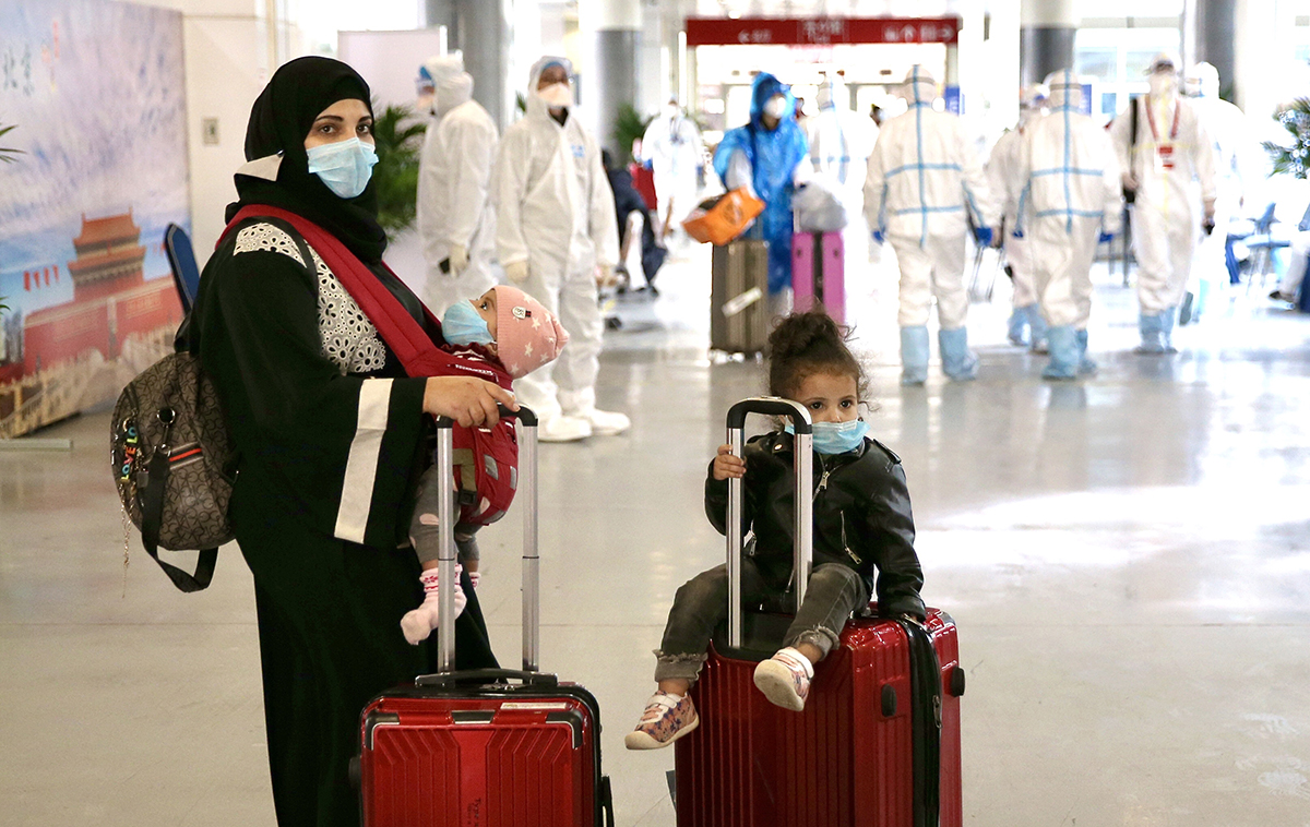 探訪北京入境人員轉運集散地和海淀區西北旺鎮集中醫學觀察點