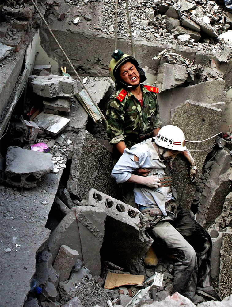 《獲救》劉海山 攝