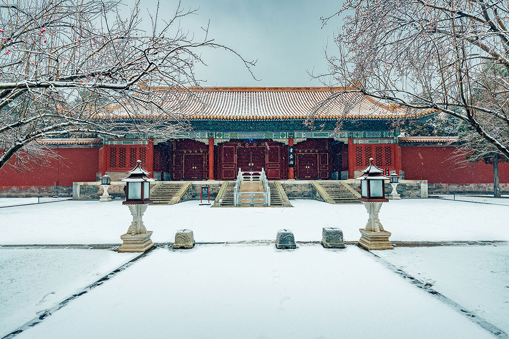 雪后故宮