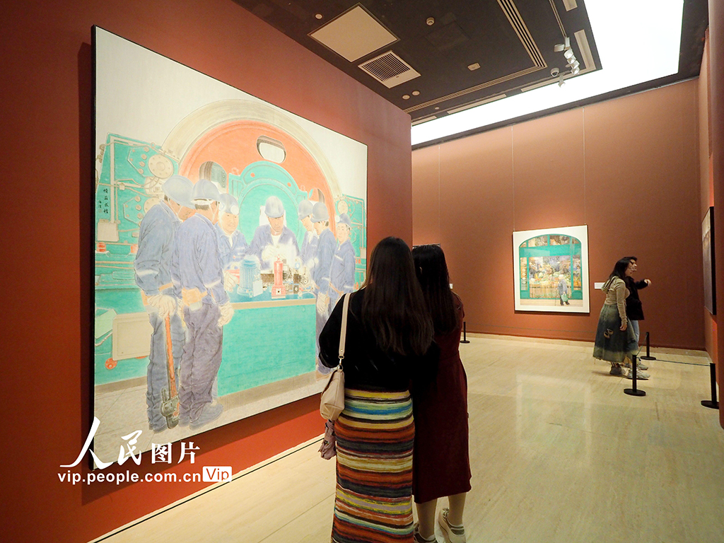 中國美術館舉辦第十四屆全國美術作品展覽進京作品展【7】