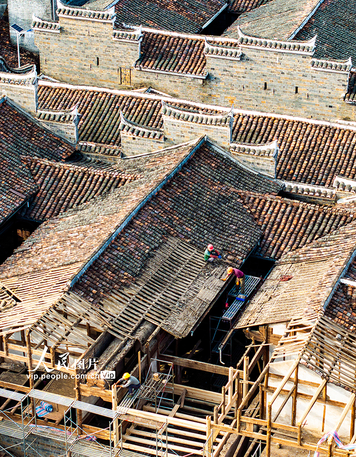 江西南豐：修繕古建筑【3】