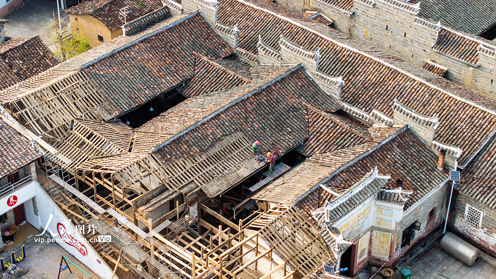 江西南豐：修繕古建筑【4】