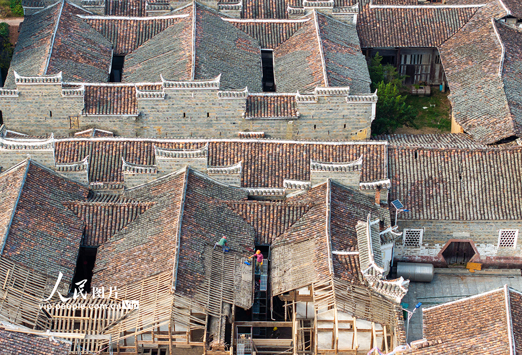 江西南豐：修繕古建筑【5】