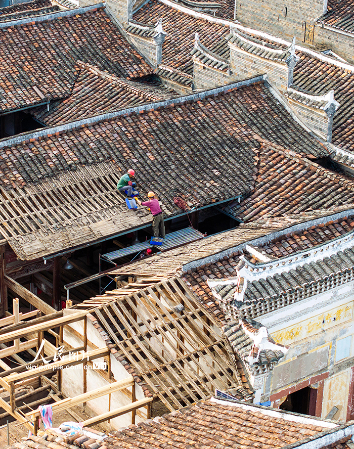 江西南豐：修繕古建筑【9】