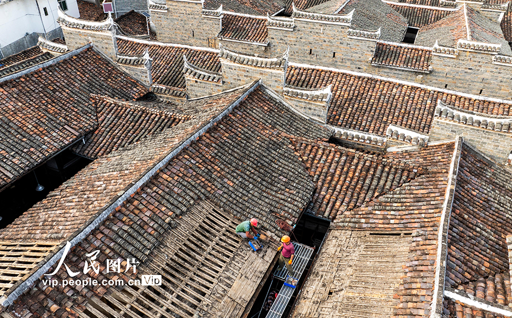 江西南豐：修繕古建筑【10】