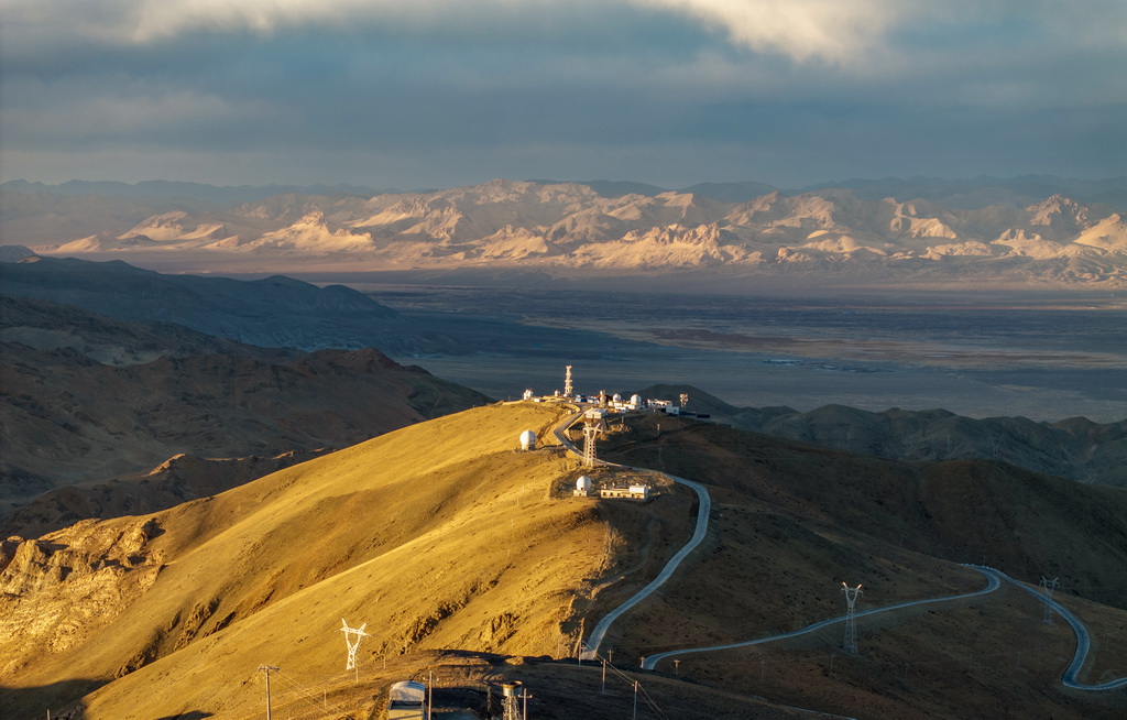 國家天文臺阿里觀測站的A觀測點（11月16日攝）。新華社記者 姜帆 攝