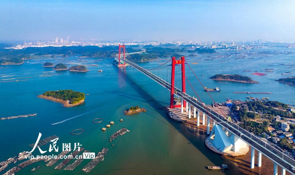 廣西欽州龍門大橋建設有序推進【2】