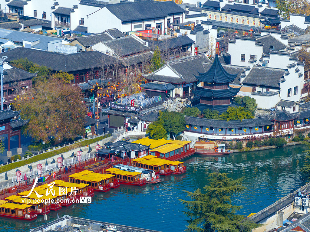 南京夫子廟游人閑庭信步【2】