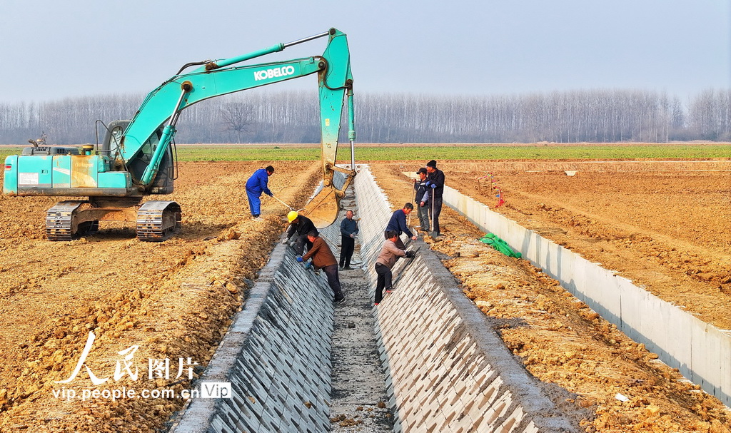 安徽合肥：冬修水利正當時【3】