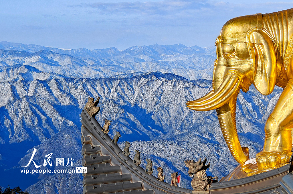 四川樂山：峨眉山冰雪旅游持續升溫【3】