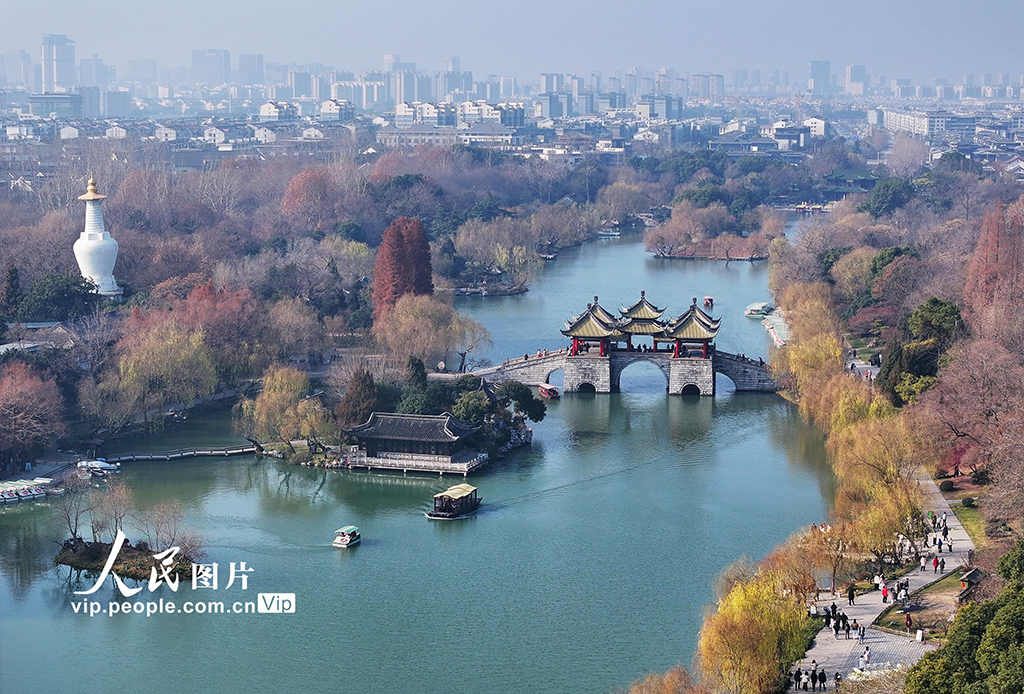 江蘇揚州：瘦西湖冬景如畫【4】