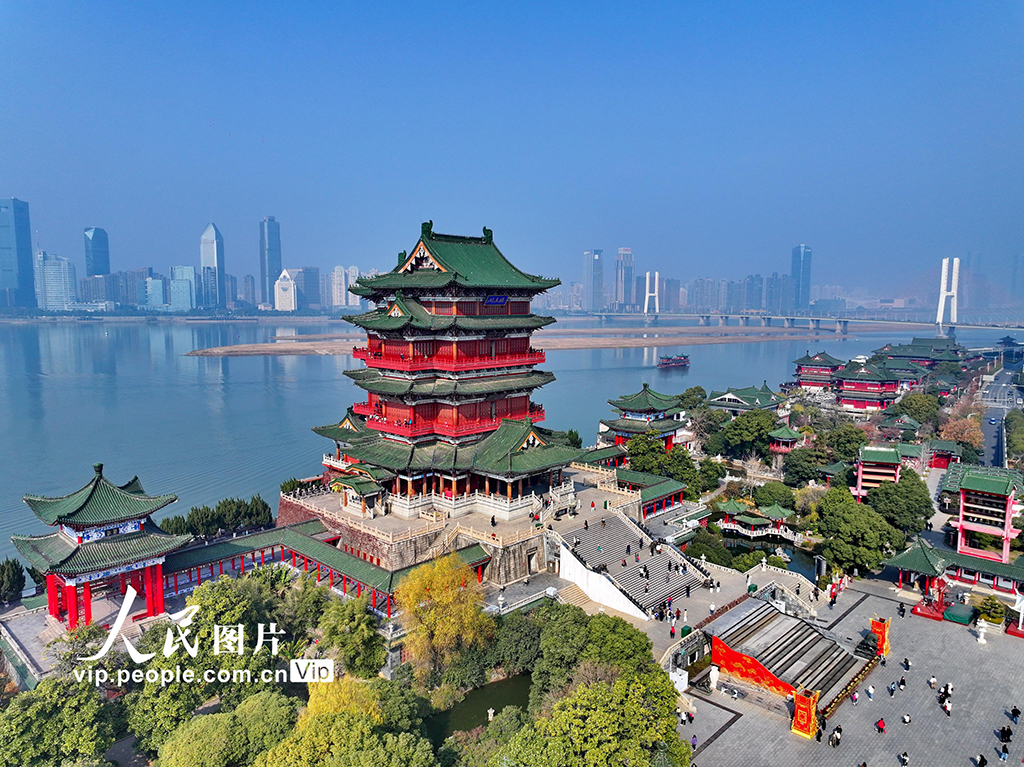江西南昌：滕王閣景區北擴換新顏