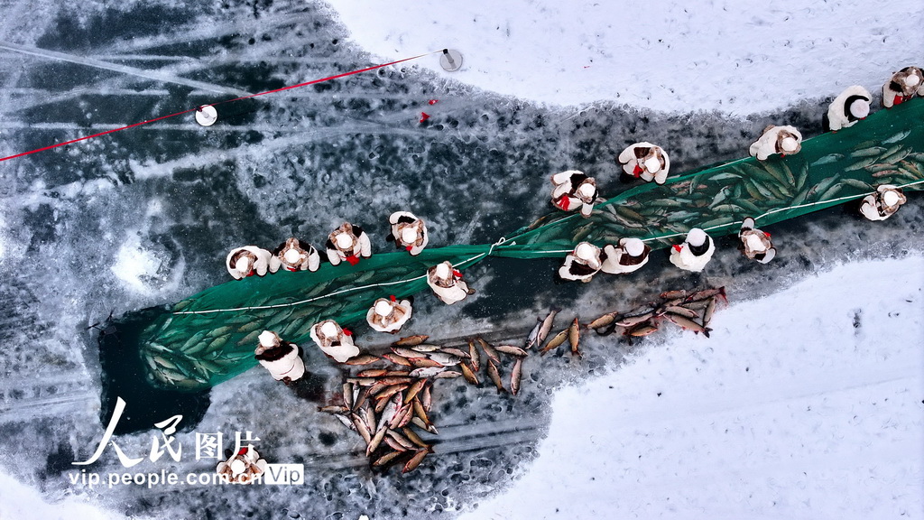 新疆博湖：第十七屆冬雪季冬捕活動開幕【4】