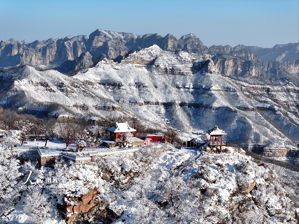 河南濟源：王屋山雪景如畫【4】