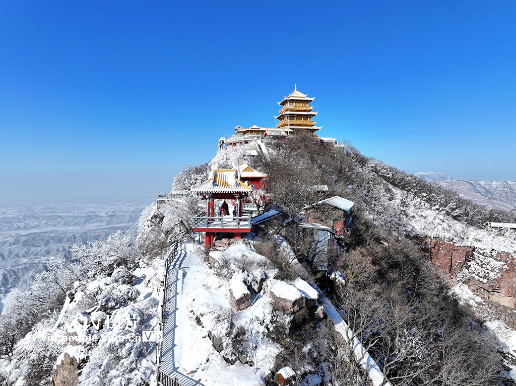 河南濟源：王屋山雪景如畫【2】