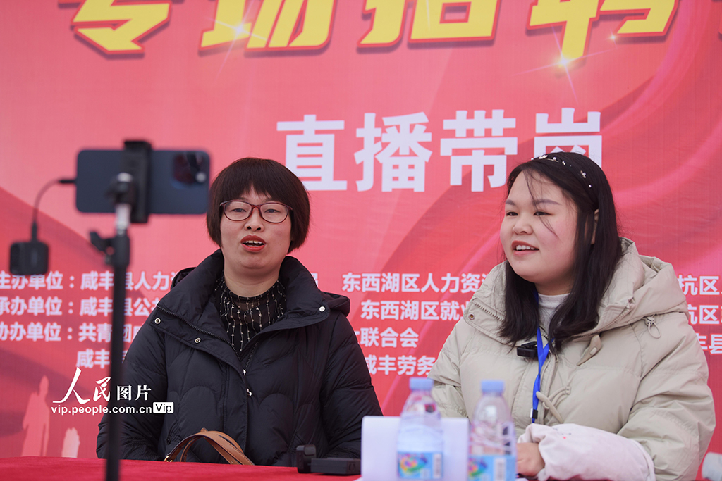 湖北咸豐：招聘會促就業【5】