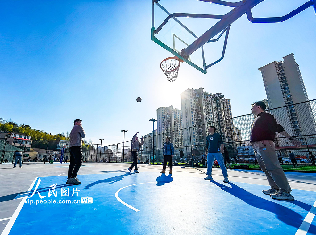 湖北英山：鍛煉身體迎新春【5】