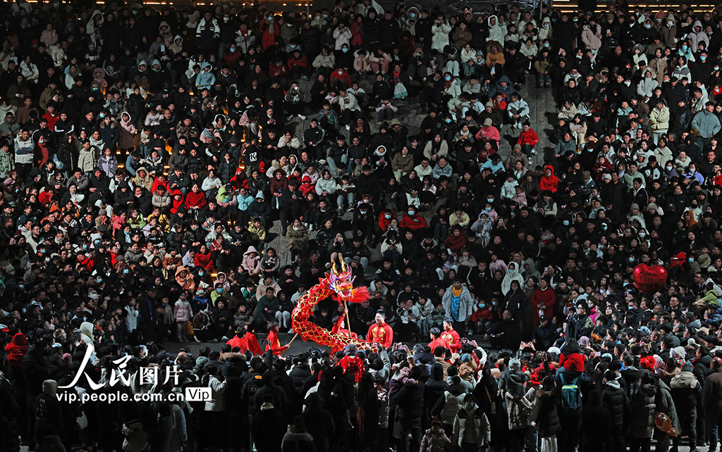 山東郯城：文旅融合點亮春節“夜經濟”【3】