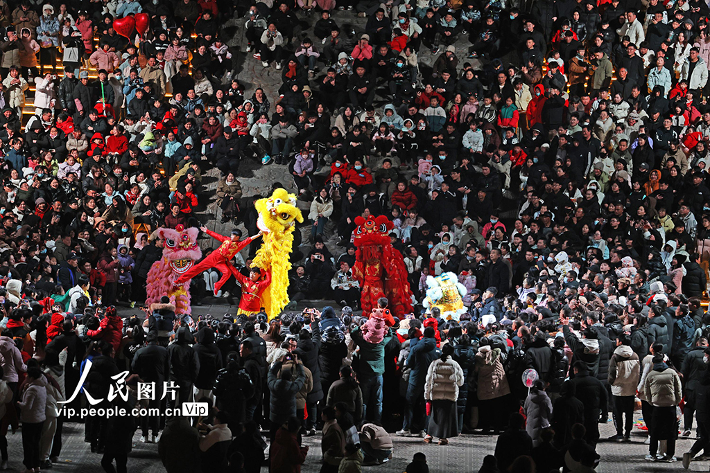 山東郯城：文旅融合點亮春節“夜經濟”【5】