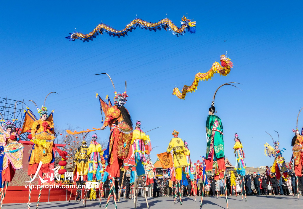 內蒙古呼和浩特：文化廟會賀新春