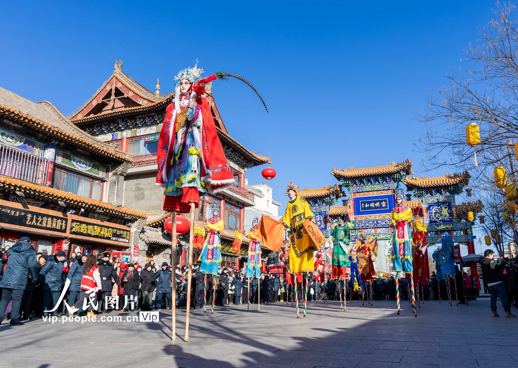 內蒙古呼和浩特：文化廟會賀新春【6】