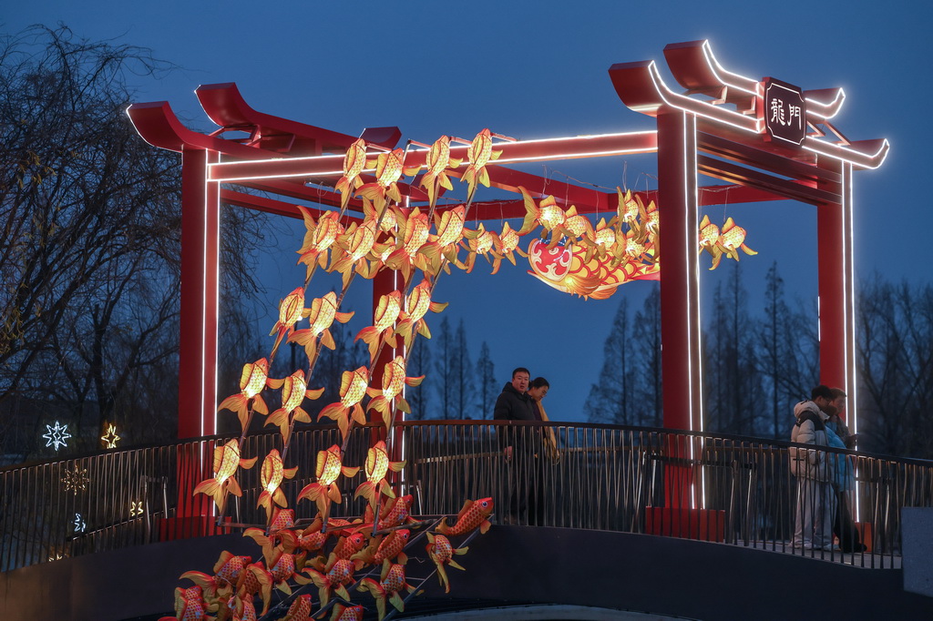 浙江嘉興：花燈美景迎元宵