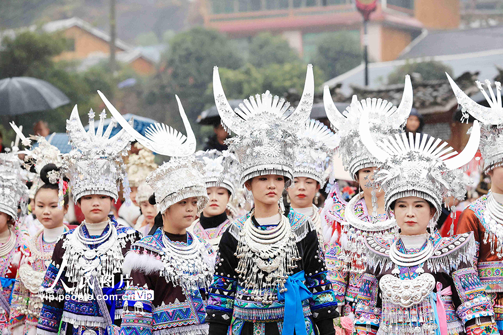 廣西融安：苗寨蘆笙踩蹚慶新春【7】