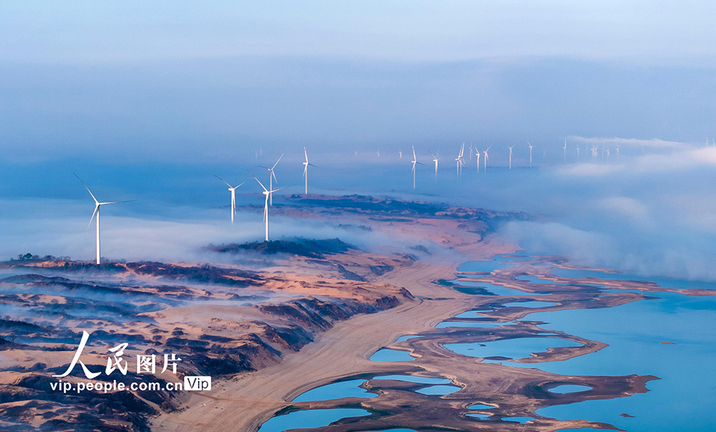 江西鄱陽湖：“風”景如畫