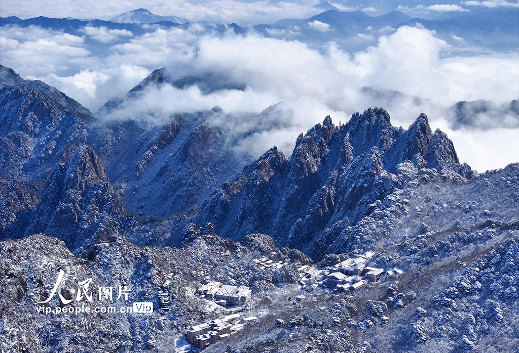 安徽黃山：雪景如畫【2】