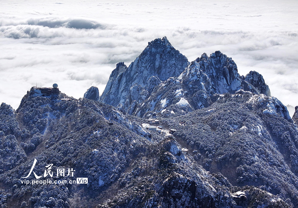 安徽黃山：雪景如畫【4】