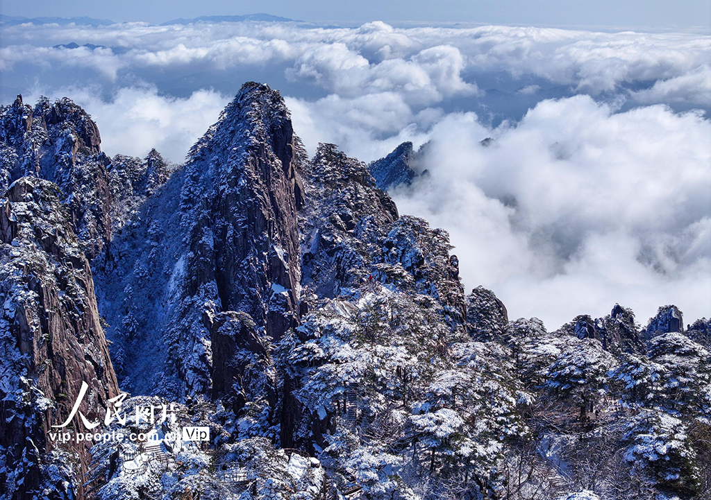 安徽黃山：雪景如畫【5】