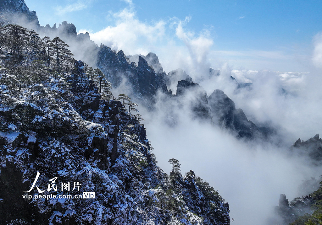 安徽黃山：雪景如畫【7】