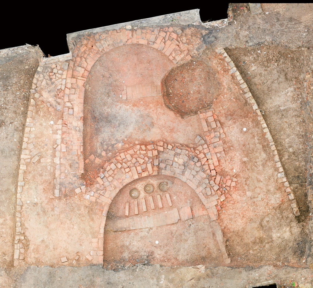 江西景德鎮市落馬橋清代鎮窯遺址（資料照片）。