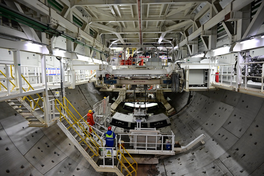 青島膠州灣二隧工程按下“快進鍵”