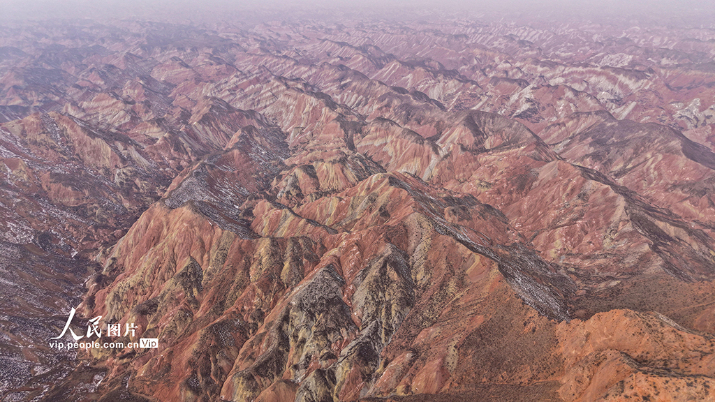 甘肅蘭州：水墨丹霞景區迎客來【2】