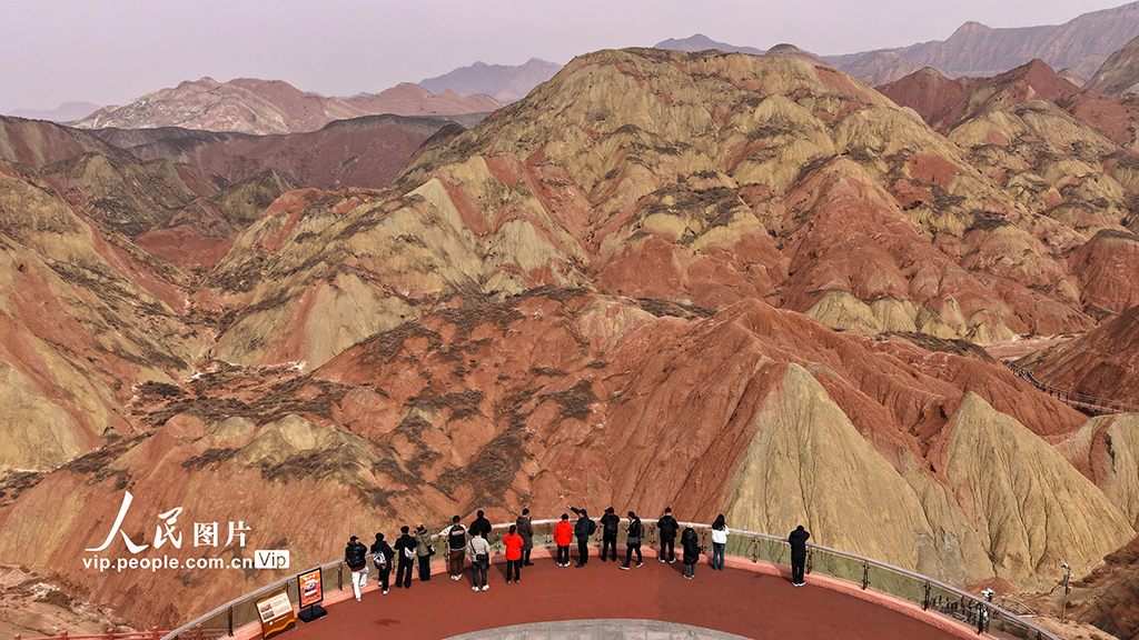 甘肅蘭州：水墨丹霞景區迎客來【5】