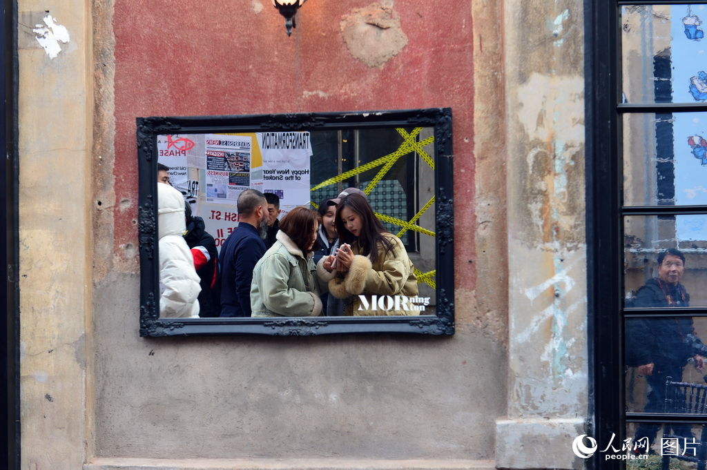 青島市南區的街景街貌。