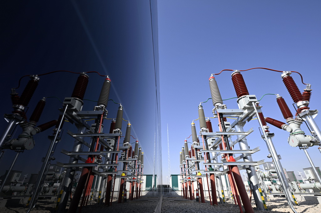 寧夏首座“數智化”綠色變電站建成投用