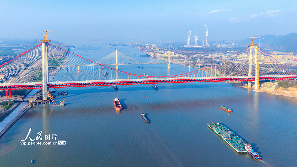 安徽：G3銅陵長江公鐵大橋建設穩步推進