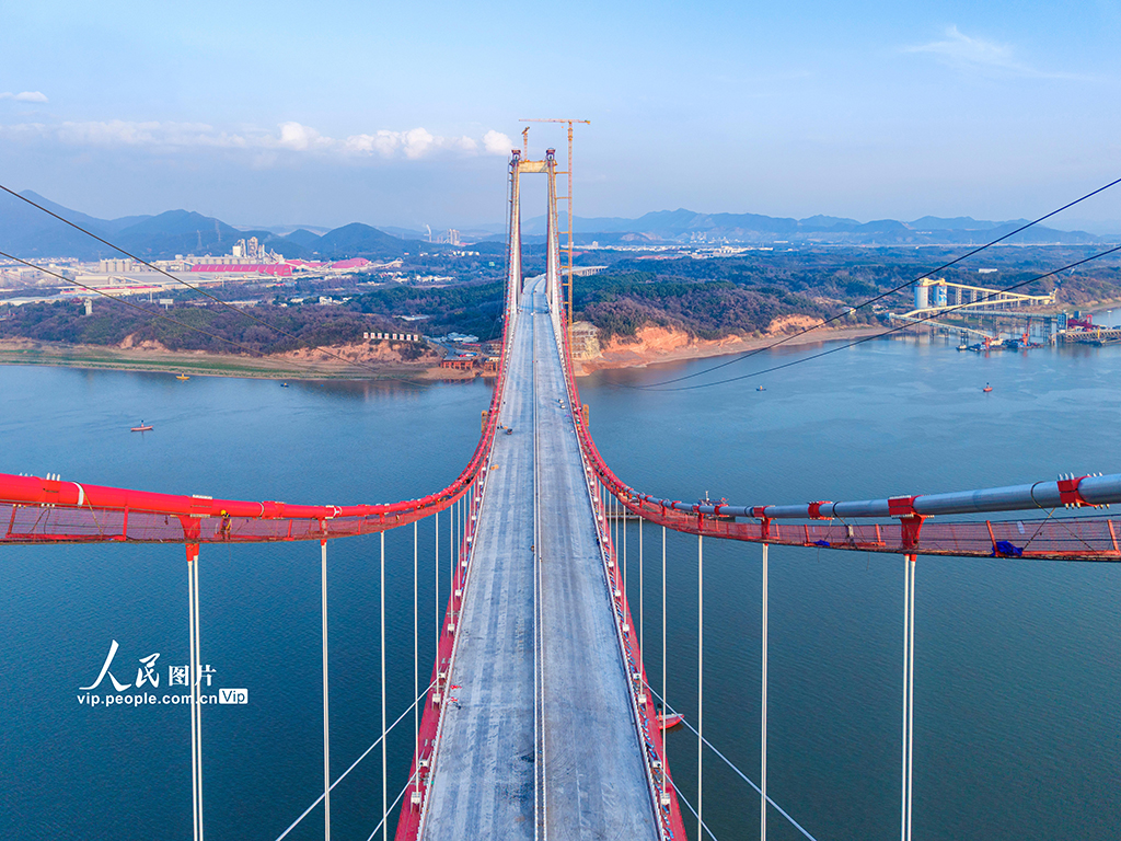 安徽：G3銅陵長江公鐵大橋建設穩步推進【2】