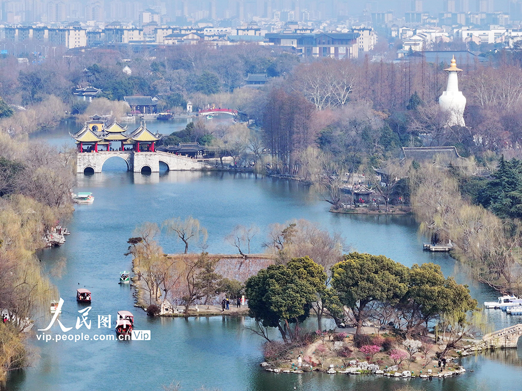 江蘇揚州：瘦西湖春景如畫【5】