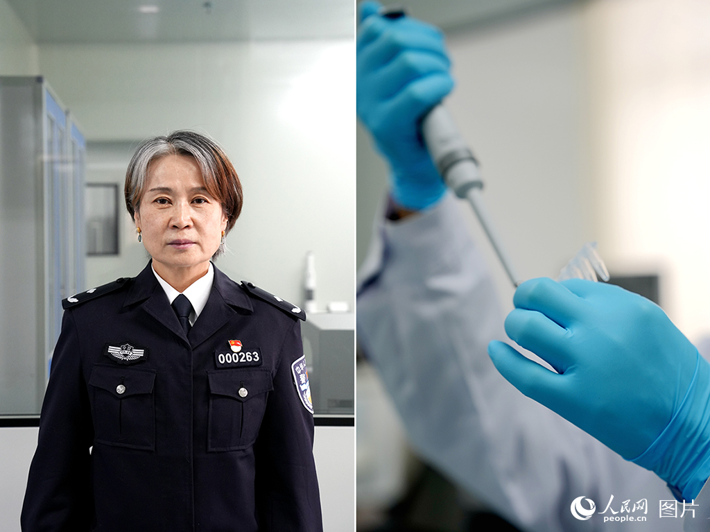 工作中的李敏。人民網記者 閻夢婕攝