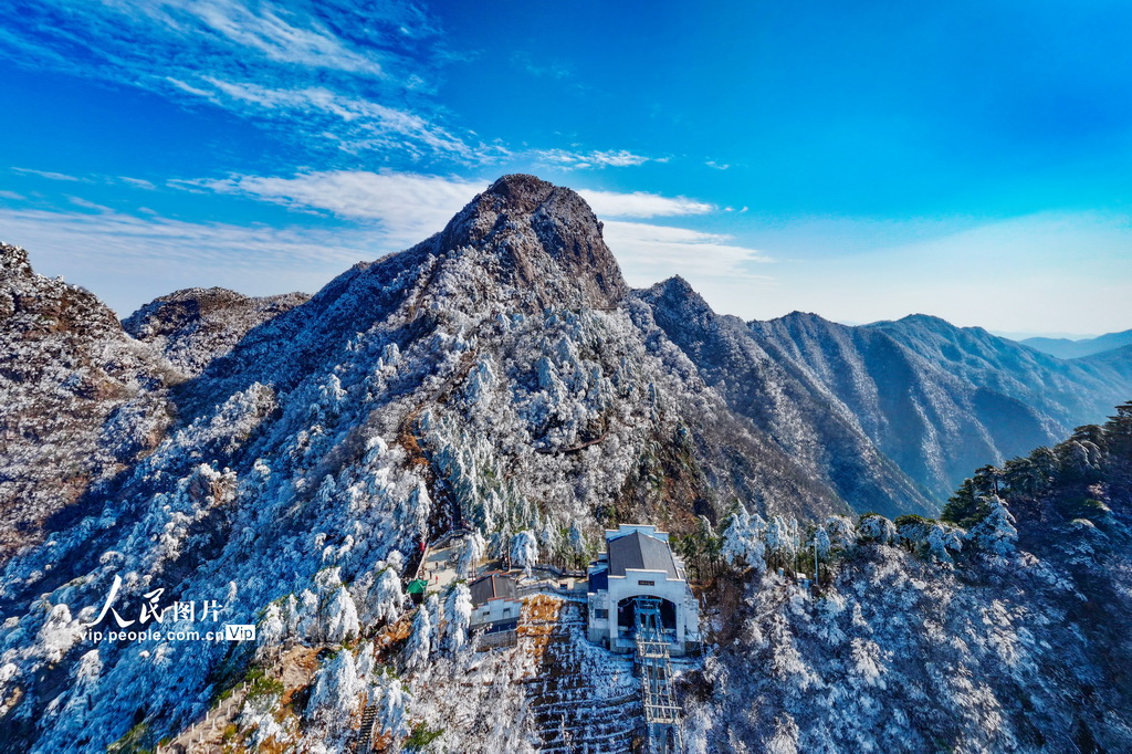 安徽舒城：萬佛山銀裝素裹【3】